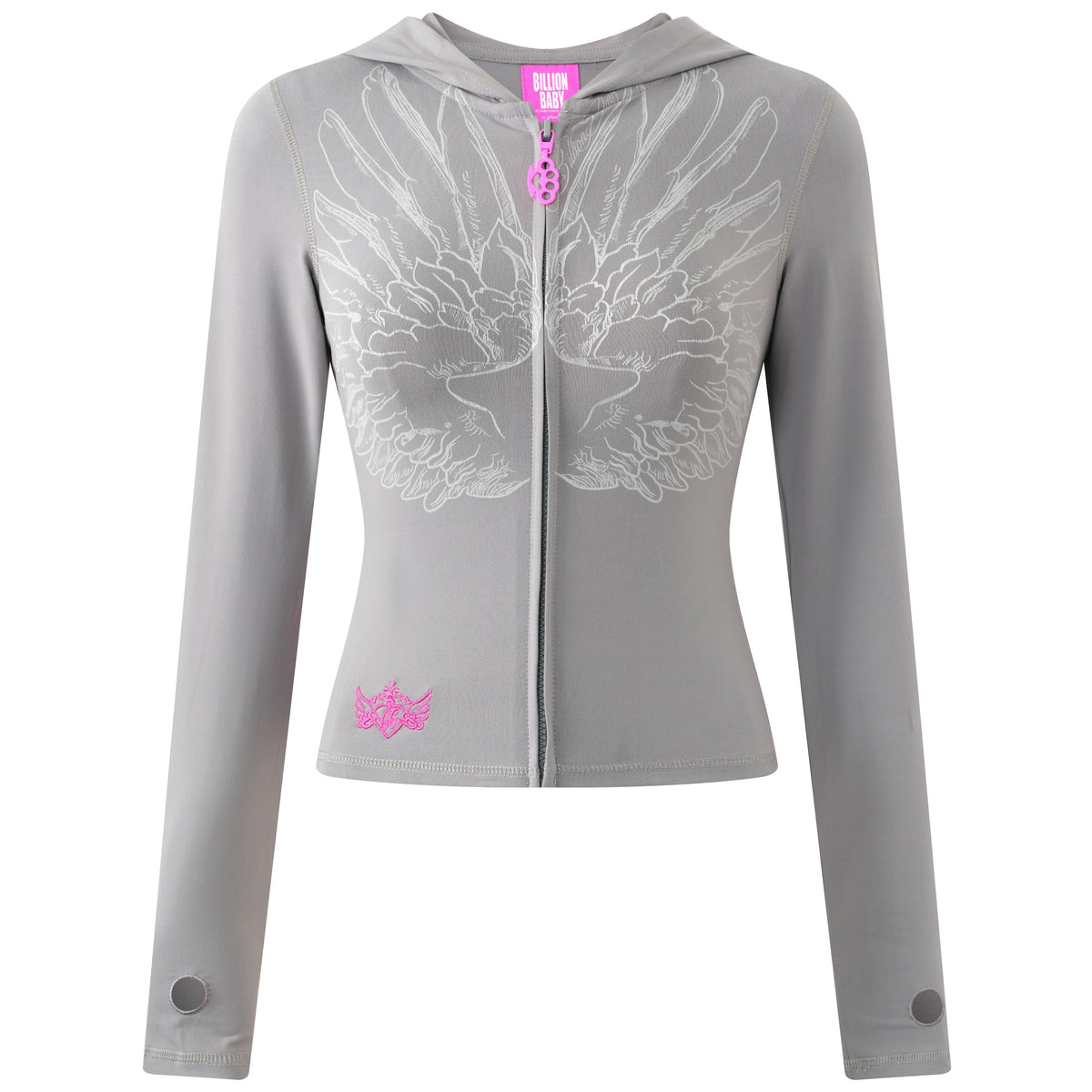 Grey Billion Angel Active Hoodie