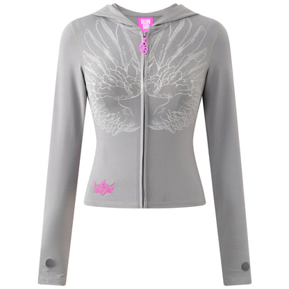 Grey Billion Angel Active Hoodie