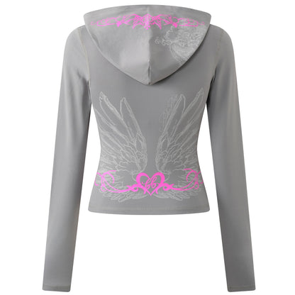 Grey Billion Angel Active Hoodie