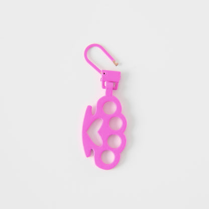 Pink Love Knuckle Zipper Pull