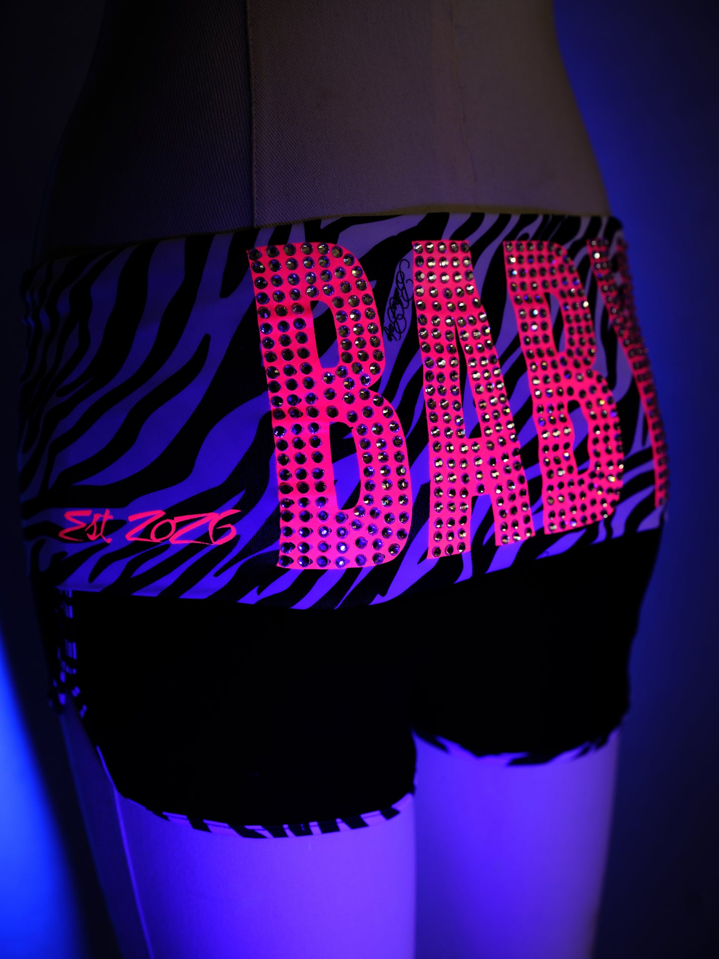 Zebra Baby Shorts