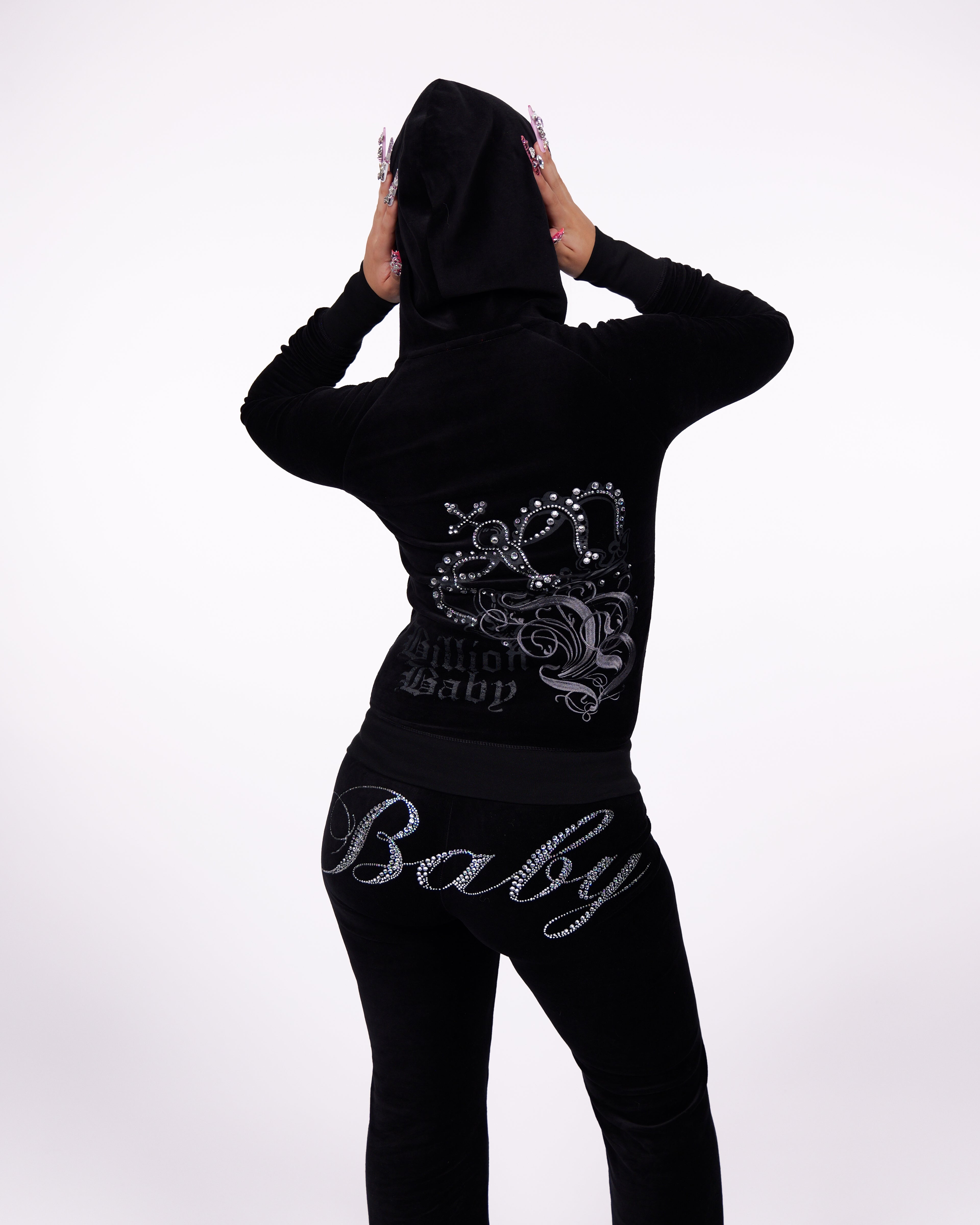 Jet Black Pants